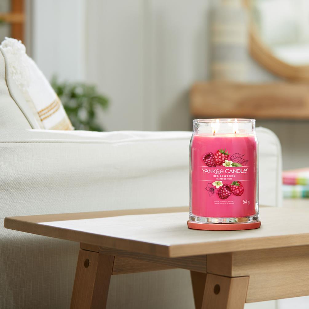 Yankee Candle Red Raspberry Large Jar Extra Image 1